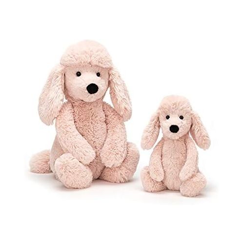  [아마존베스트]Jellycat Bashful Blush Poodle Stuffed Animal, Medium, 12 inches