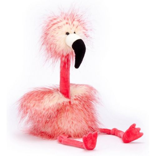 [아마존베스트]Jellycat Mad Pet Flora Flamingo Stuffed Animal, 21 inches