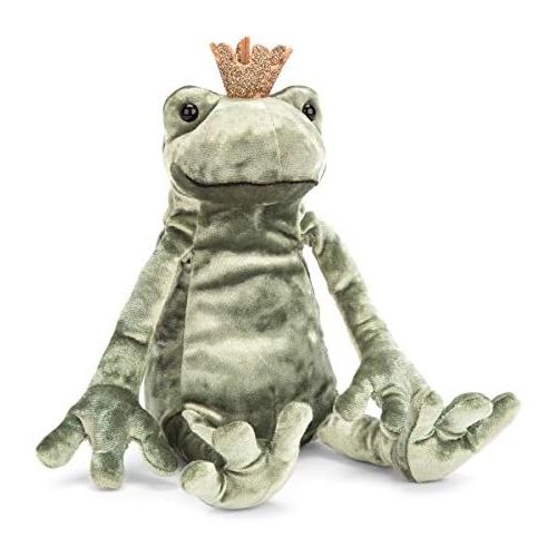  [아마존베스트]Jellycat Frog Prince Kiss Stuffed Animal, 10 inches