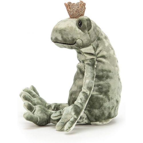  [아마존베스트]Jellycat Frog Prince Kiss Stuffed Animal, 10 inches