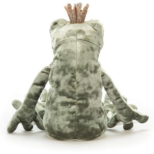  [아마존베스트]Jellycat Frog Prince Kiss Stuffed Animal, 10 inches