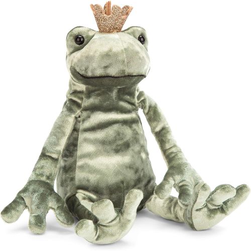  [아마존베스트]Jellycat Frog Prince Kiss Stuffed Animal, 10 inches