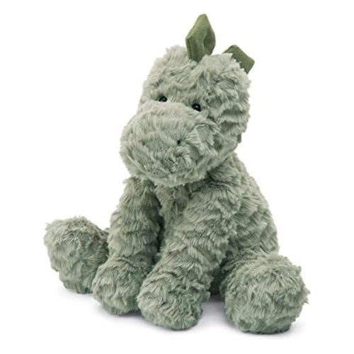  [아마존베스트]Jellycat Fuddlewuddle Dinosaur Stuffed Animal, Medium, 9 inches