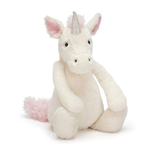  [아마존베스트]Jellycat Bashful Unicorn Stuffed Animal, Medium, 12 inches