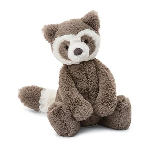  [아마존베스트]Jellycat Bashful Raccoon Stuffed Animal, Medium, 12 inches