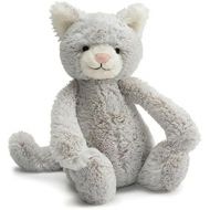[아마존베스트]Jellycat Bashful Grey Kitty Stuffed Animal, Medium, 12 inches