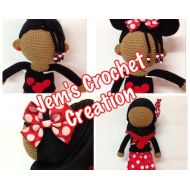 JemsCrochetCreation Faceless Crochet hijab doll