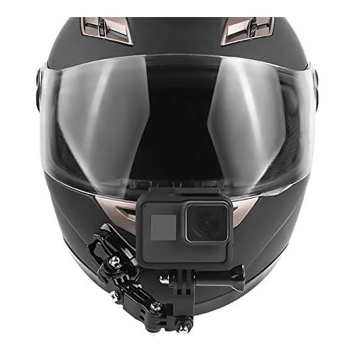  JenNiFer Adhesive Full Face Helm Front Kinnhalter Fuer Sjcam/Antshares/Gopro Hero 6 5 4 3 Aktion Kamera