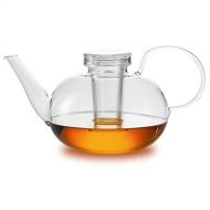 Jenaer Glas Wagenfeld Teapot with Lid and Filter, 50.6 Oz.