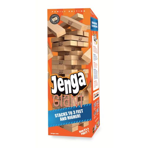  Jenga Giant Family Hardwood Stacking Game