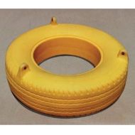 Jensen A145Y Commercial Plastic Tire Swing - Yellow