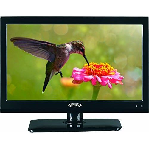  [아마존베스트]Jensen JTV1917DVDC 19 Inch RV LCD LED TV with Build-In DVD Player, High Performance Wide 16:9 LCD Panel, Resolution 1366 x 768, Integrated HDTV (ATSC) Tuner, HDTV Ready (1080p, 720