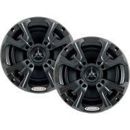 Jensen MSX60RVR Marine Speakers 6.5 Coaxial Speaker, Completely Waterproof With UV Resistant Materials To Withstand the Outdoor Elements, Sold as Pair, Graphite Gray