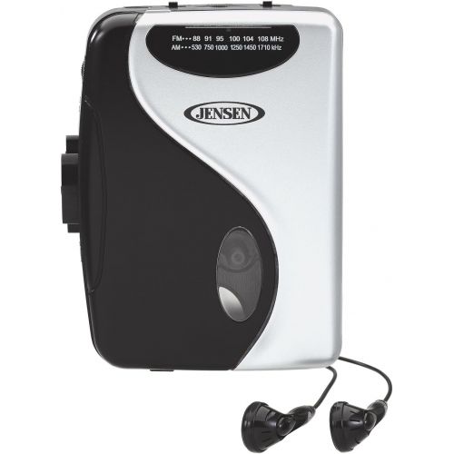  [아마존베스트]Jensen SCR-68C Stereo Cassette Player with AM/FM Radio