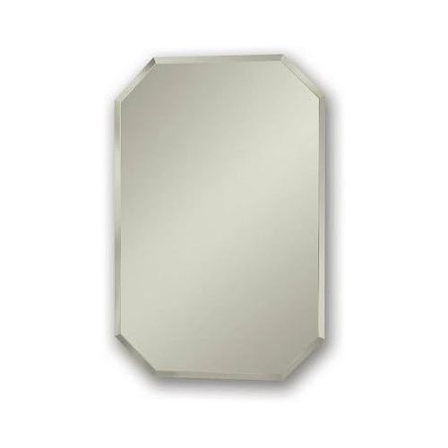  Jensen 1454X Octagon Bevel Mirror Medicine Cabinet, 18 x 27