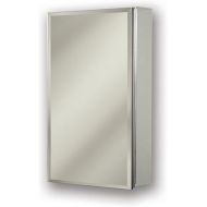 Jensen 72SS244D Gallery Medicine Cabinet with Beveled Mirror, 15-Inch by 25-Inch by 4-Inch