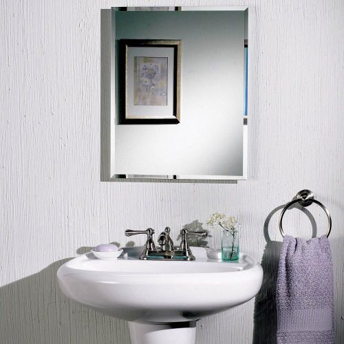  Jensen 1451X Bevel Mirror Medicine Cabinet, 16 x 26