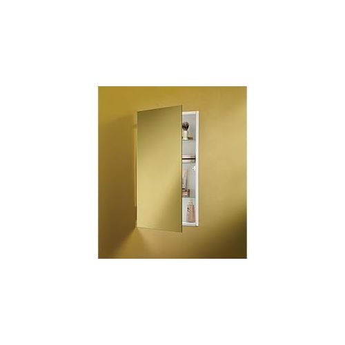  Jensen 869P34WHGX Polished Edge Mirror Medicine Cabinet, 15 x 36