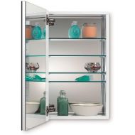 Jensen 52WH244DPX Bevel Mirror Medicine Cabinet, 15 x 25