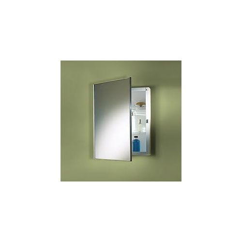  Jensen M18249301X Stainless Steel Frame Medicine Cabinet, 18 x 24