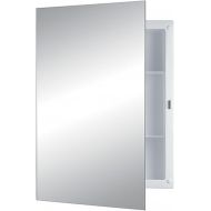 Jensen B7233X Polished Edge Mirror Medicine Cabinet, 16 x 22