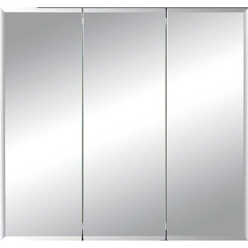  Jensen 255030 Horizon Frameless Medicine Oversize Cabinet, 27-34-Inch by 24-34-Inch by 3-12-Inch