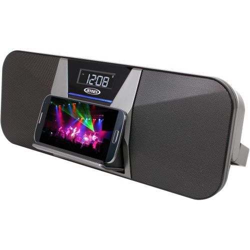  Jensen JENSEN JBD-400 Portable Bluetooth Speaker and FM Receiver with Charging for Smartphones