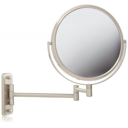  Jerdon JP7808N Wall Mount Mirror, Nickel