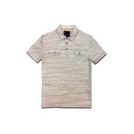 Jeremiah Mens Colson Spacedye Heather Snap Polo Shirt