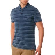 Jeremiah Mens Hopkins Indigo Jersey Pique SS Polo