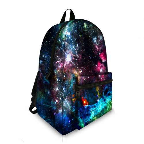  JeremySport TrendyMax Galaxy Pattern Grade Backpack for Elementary Kids