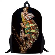 JeremySport Snake Backpack School Bags Book Bags for Kids