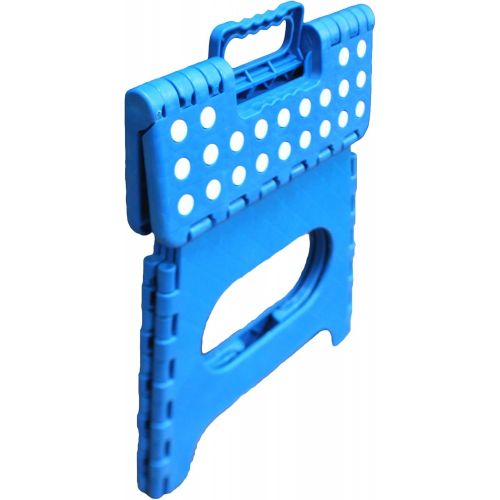  [아마존베스트]Jeronic 1 11 Folding Step Stool, Blue