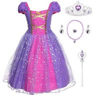 JerrisApparel Girl Princess Costume Dress for Birthday Party