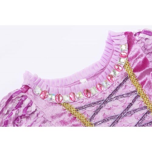  JerrisApparel New Princess Rapunzel Party Dress Costume