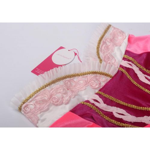  JerrisApparel Princess Aurora Dress Girl Party Dress Ceremony Fancy Costume