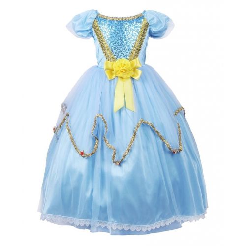  JerrisApparel Princess Dress Costume Cosplay Party Girl Fancy Dress