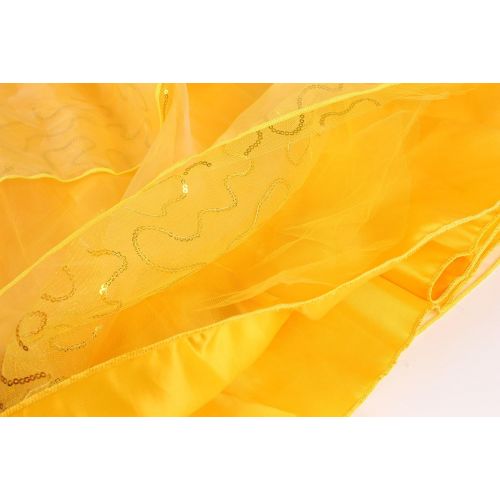  JerrisApparel Princess Belle Deluxe Ball Gown Costume for Little Girl