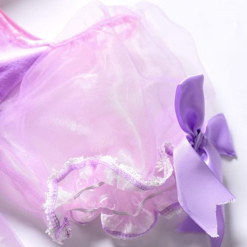  JerrisApparel Girl Princess Costume Rapunzel Role Cosplay Party Fancy Dress