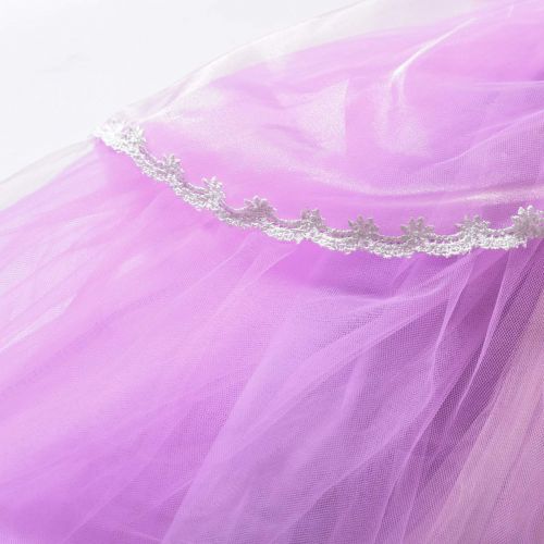  JerrisApparel Girl Princess Costume Rapunzel Role Cosplay Party Fancy Dress