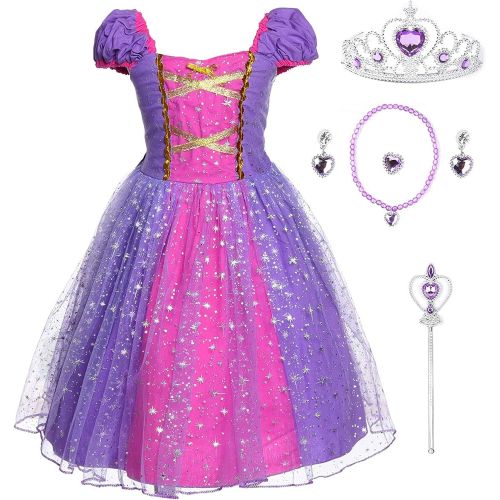  JerrisApparel Girl Princess Costume Dress for Birthday Party