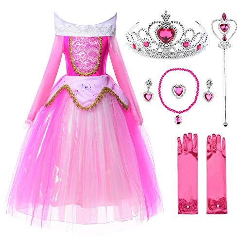  JerrisApparel New Princess Costume Girls Party Role Paly Dress up