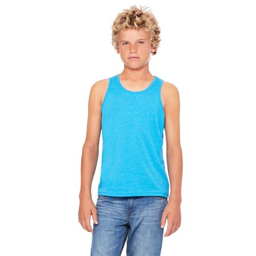  Jersey Boys Neon Blue Tank