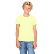 Jersey Neon Yellow Youth Short-sleeve T-Shirt