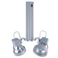 Jesco Lighting Group Jesco Lighting HMH913T6NF70-S Contempo 913 Series Metal Halide Track Light Fixture, T6 24-Degree Narrow Flood, 70 Watts, Silver Finish