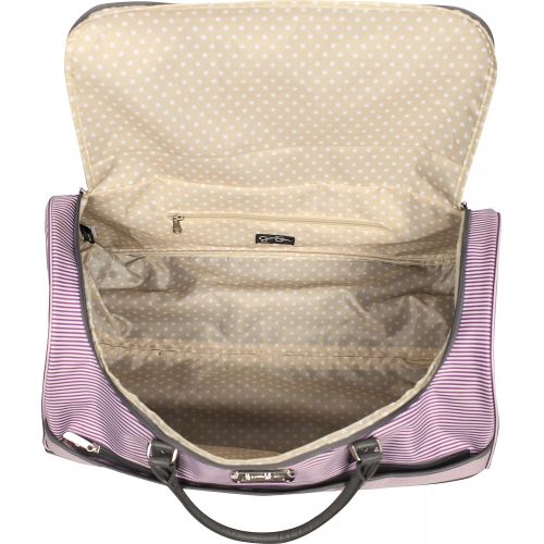  Jessica Simpson Breton Rolling Duffel, 22, Purple