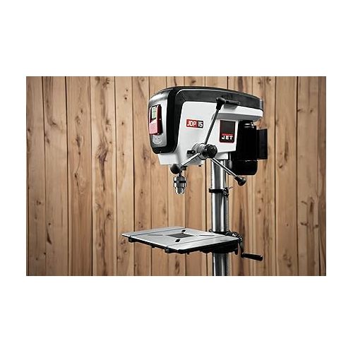  JET 15-Inch Benchtop Drill Press, 3/4 HP, 1Ph 115V (Model JDP-15B)