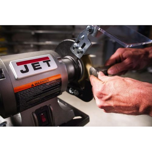  JET JBG-6W, 6-Inch Shop Grinder with Wire Wheel (577126)