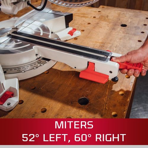  JET JMS-12X, 12-Inch Sliding Dual-Bevel Compound Miter Saw (707212)