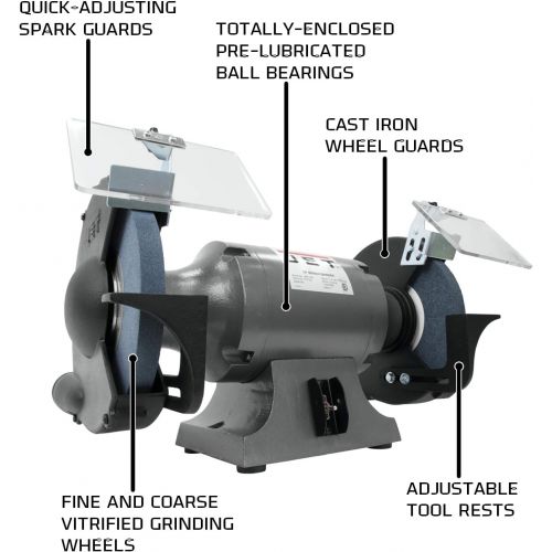  [아마존베스트]JET 577103 10-Inch Industrial Bench Grinder